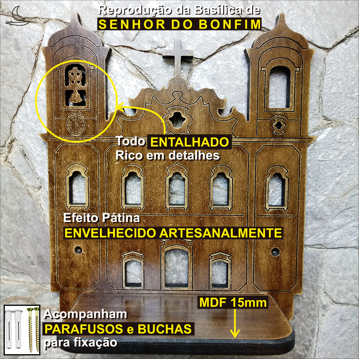 Altar Basílica Senhor Do Bonfim - Pátina - Imagem 2