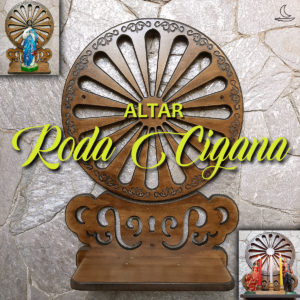 Altar Roda Cigana (grande) - Pátina