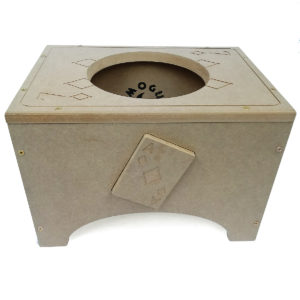 Banco Suporte para Atabaque Malandros / Zé Pilintra – Cru