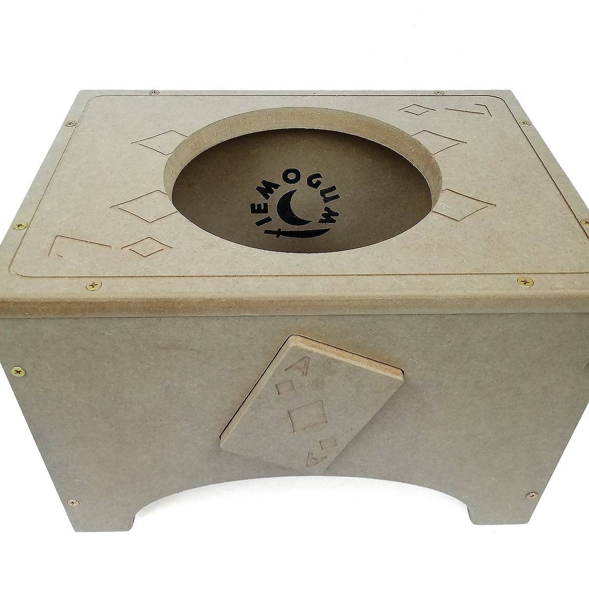 Banco Suporte para Atabaque Malandros / Zé Pilintra – Cru - Imagem 2