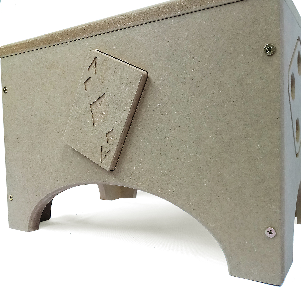 Banco Suporte para Atabaque Malandros / Zé Pilintra – Cru - Imagem 12