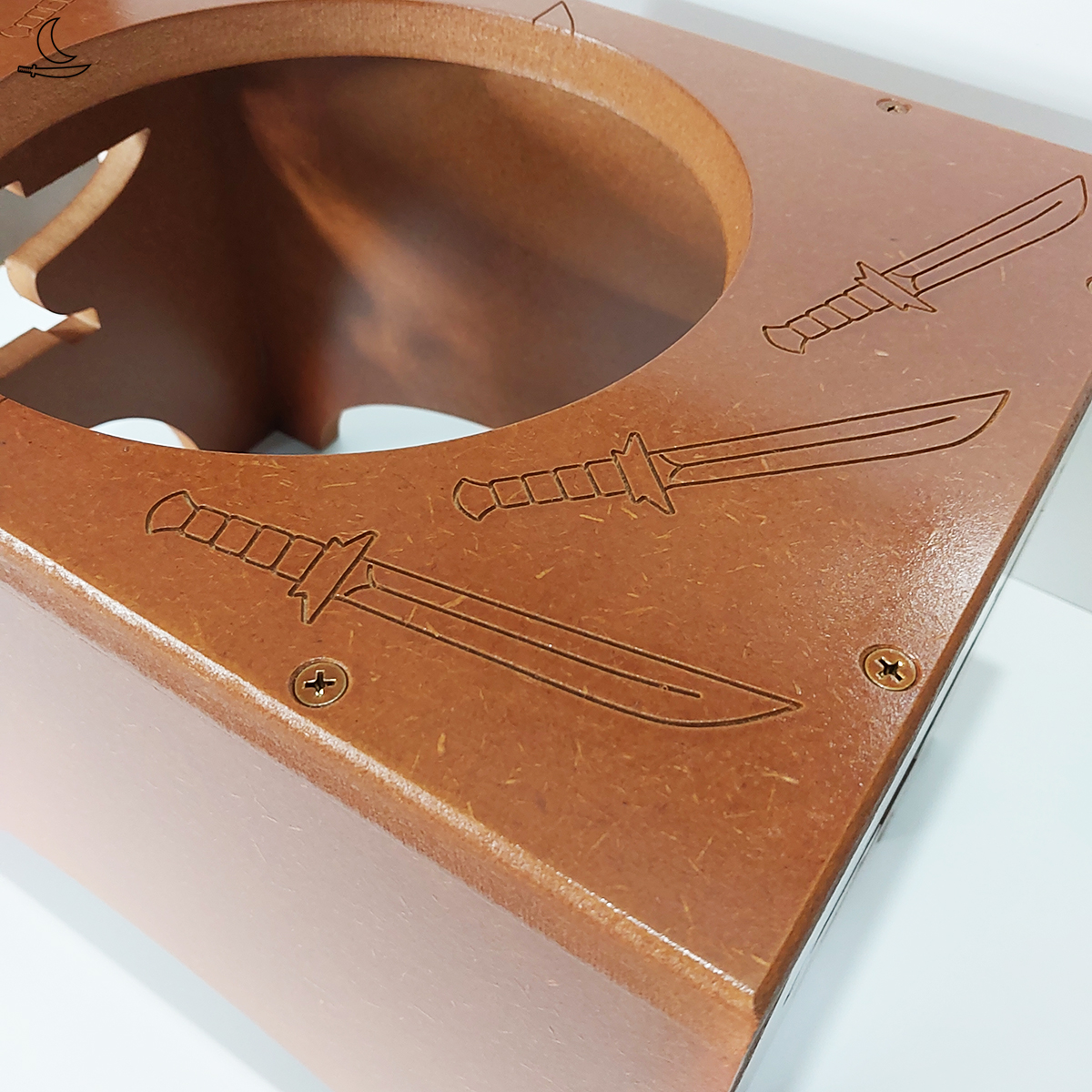 Banco Suporte para Atabaque Ogum - Trilho - Imagem 14