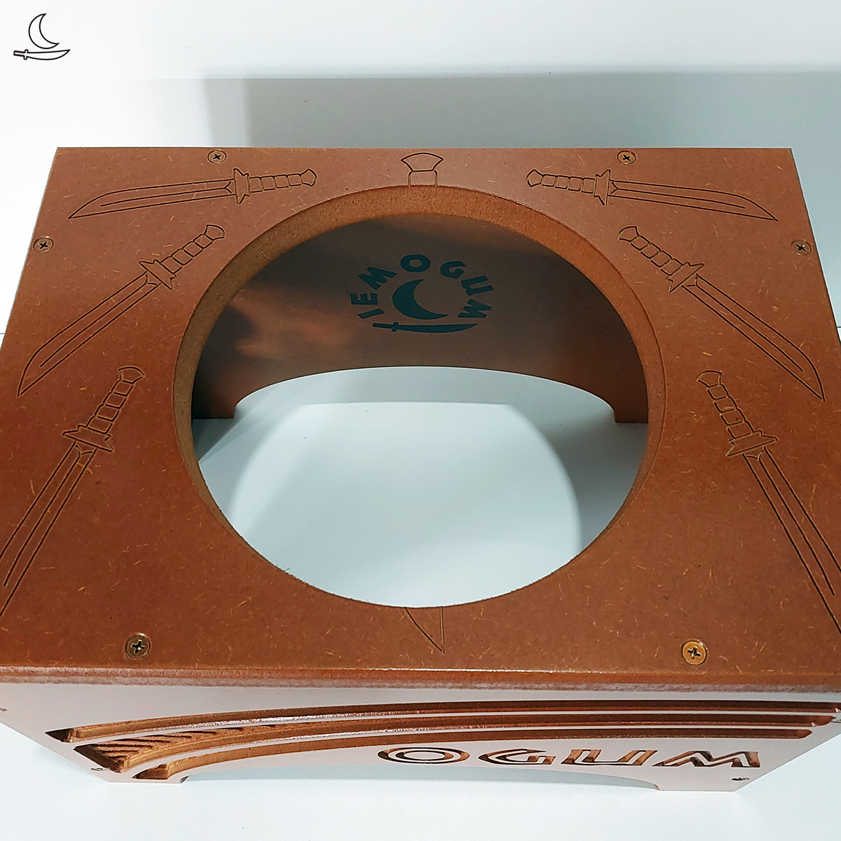 Banco Suporte para Atabaque Ogum - Trilho - Imagem 10