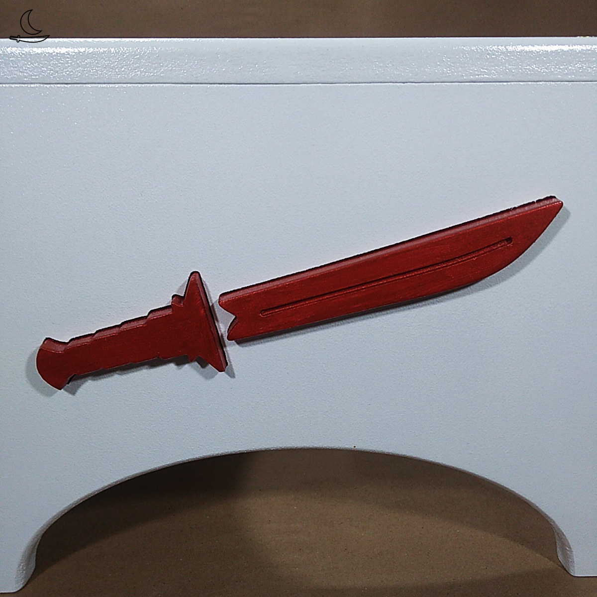 Banco Suporte para Atabaque Ogum - Branco - Imagem 3