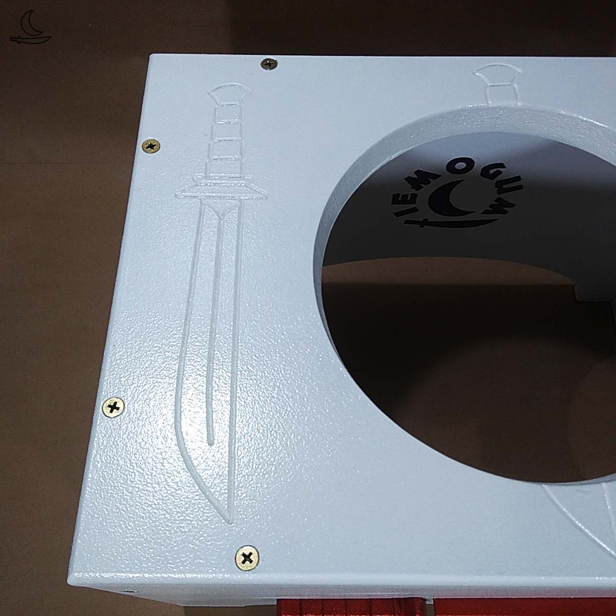 Banco Suporte para Atabaque Ogum - Branco - Imagem 6