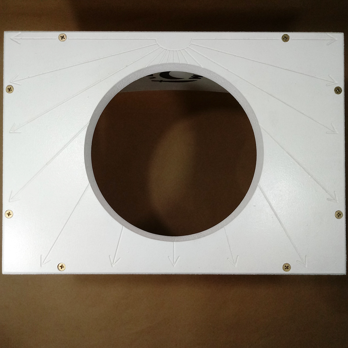 Banco Suporte para Atabaque Oxóssi - Branco - Imagem 6