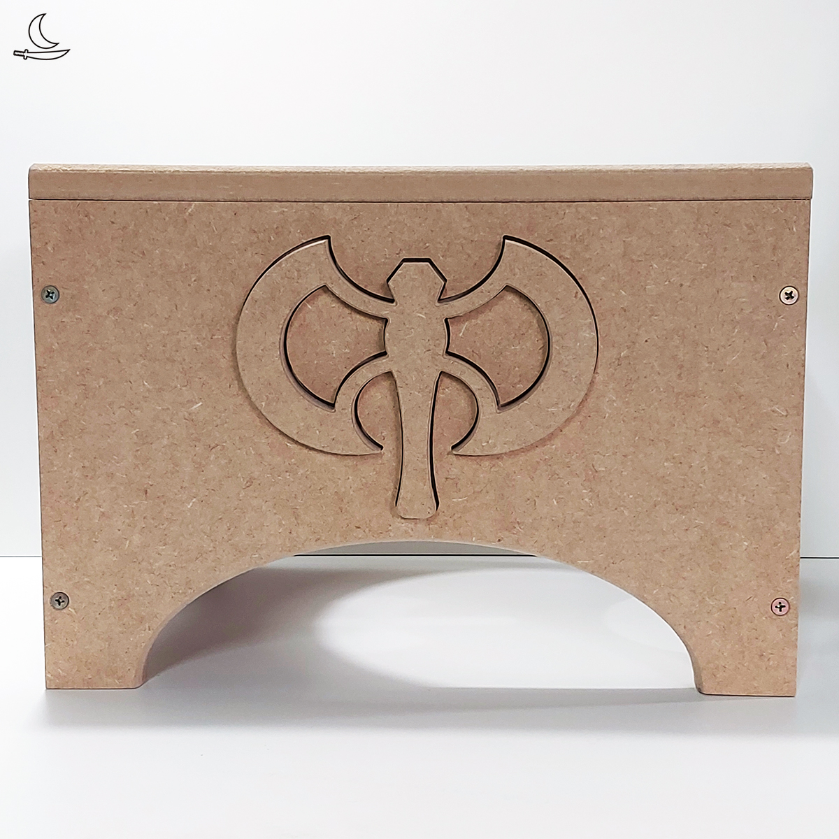 Banco Suporte para Atabaque Xangô – Cru - Imagem 2