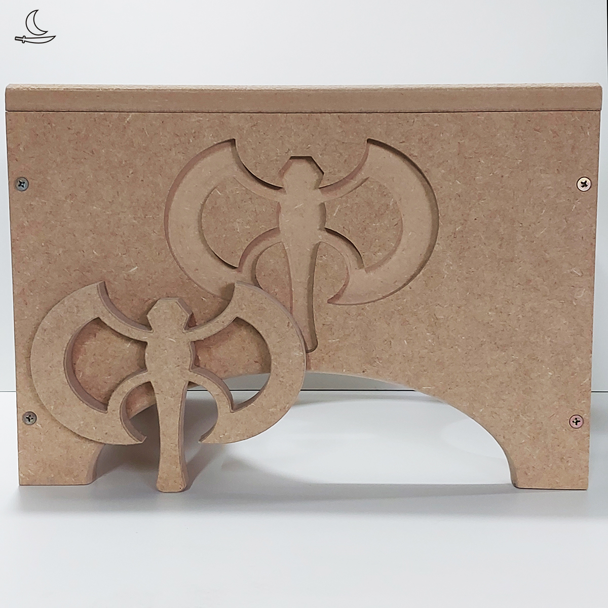 Banco Suporte para Atabaque Xangô – Cru - Imagem 3