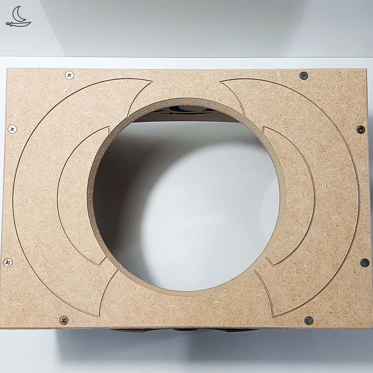 Banco Suporte para Atabaque Xangô – Cru - Imagem 4