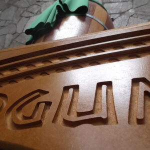 Banco Suporte para Atabaque Ogum - Trilho