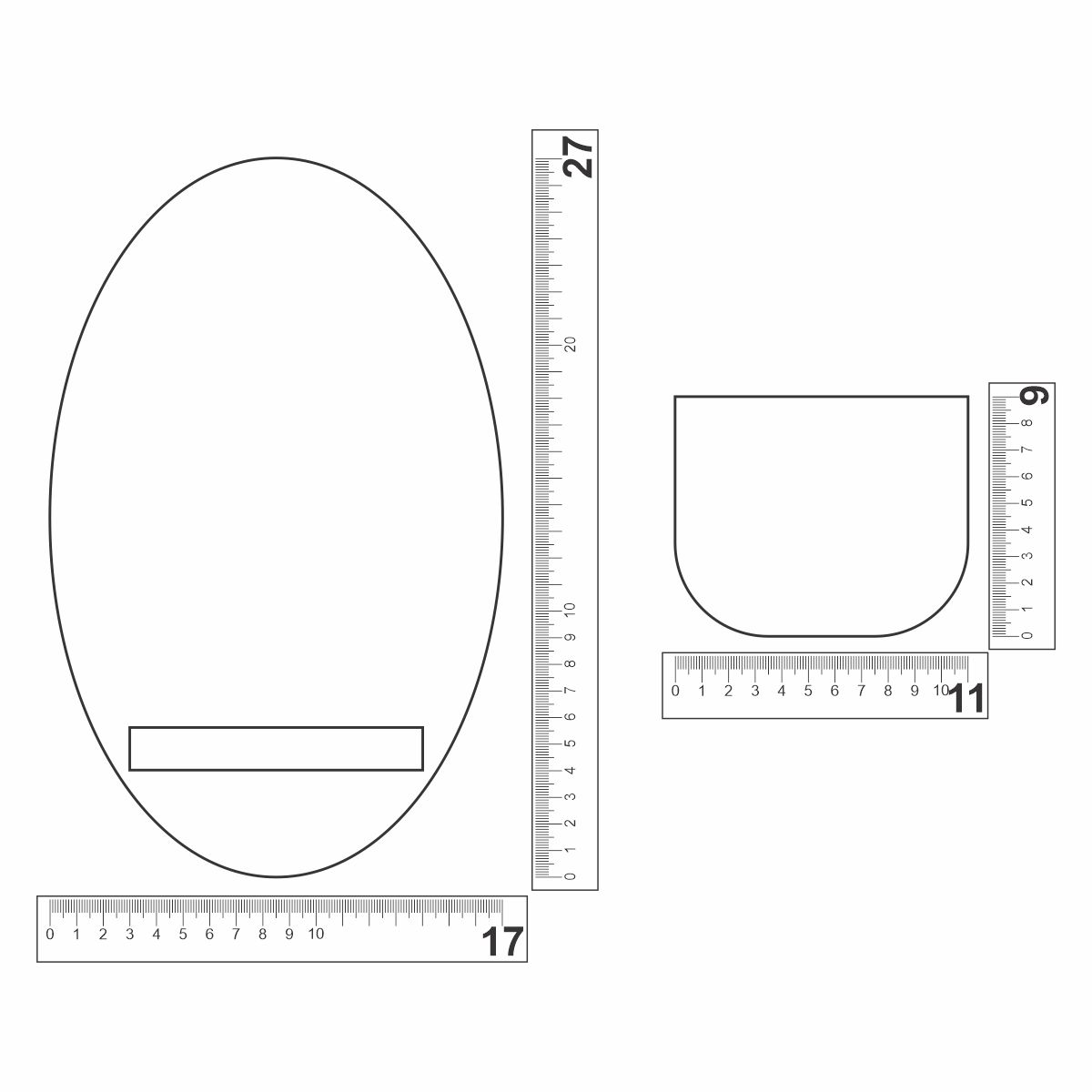 Mini Altar / Oratório Oxum – Branco e Ouro - Imagem 5