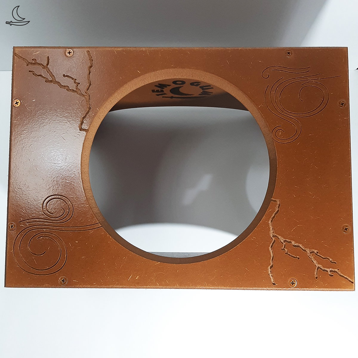 Banco Suporte para Atabaque Iansã - Imbúia - Imagem 4