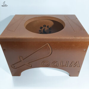 Banco Suporte para Atabaque Ogum Guerreiro