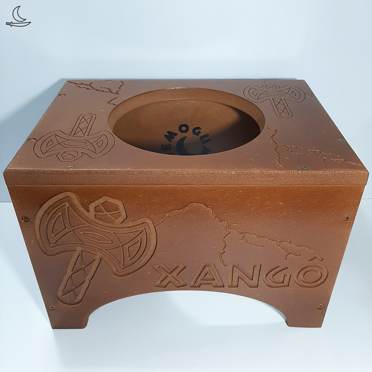 Banco Suporte para Atabaque Rei Xangô