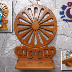 Altar Roda Cigana (grande) - Envernizada