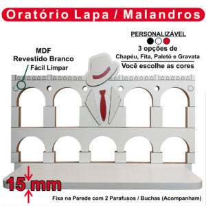 Altar Malandro Zé Pilintra Lapa - Cores
