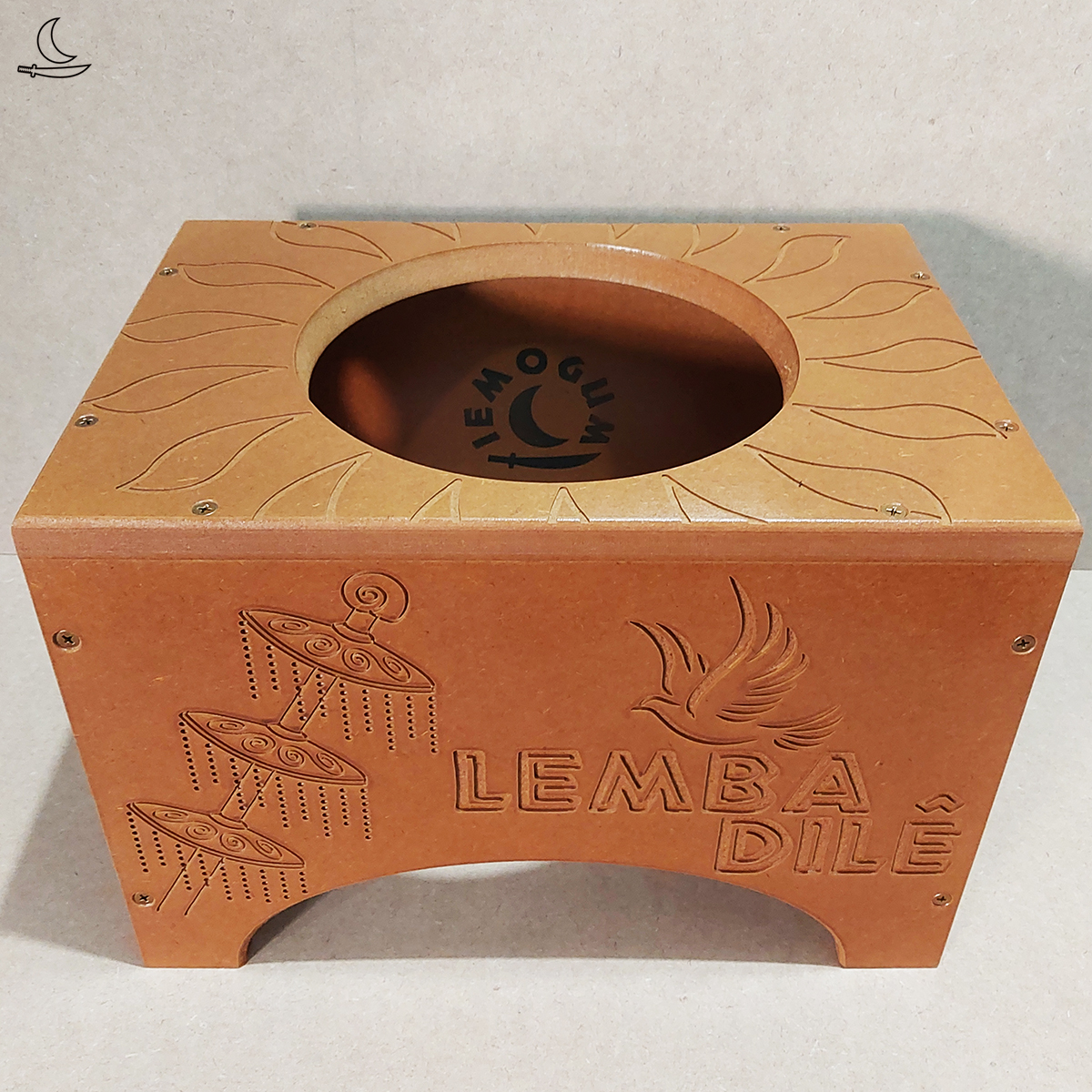 Banco Suporte para Atabaque Lemba Dilê