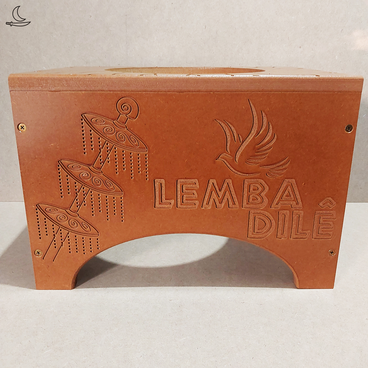 Banco Suporte para Atabaque Lemba Dilê - Imagem 2