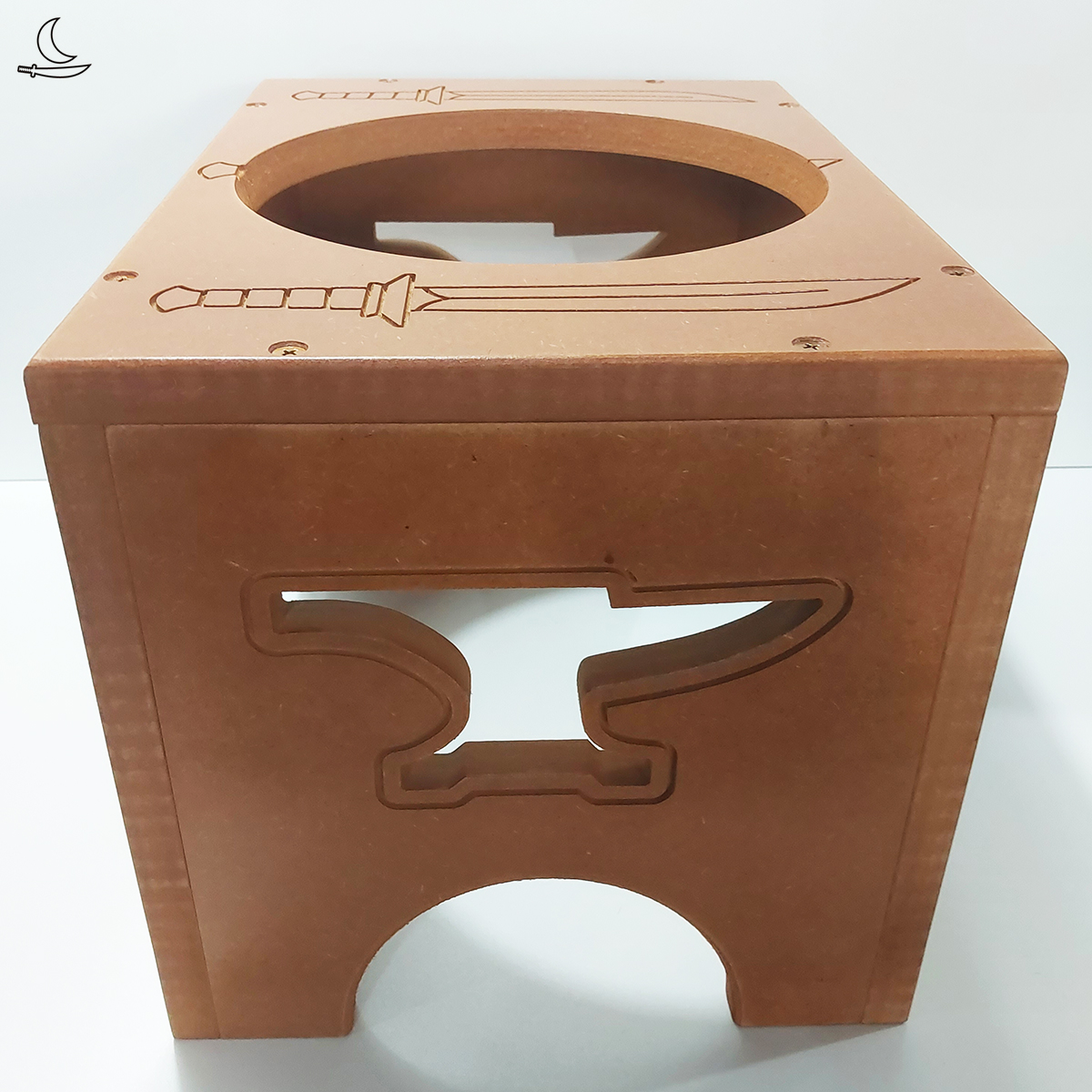 Banco Suporte para Atabaque Ogum - Ferramenta - Imagem 4