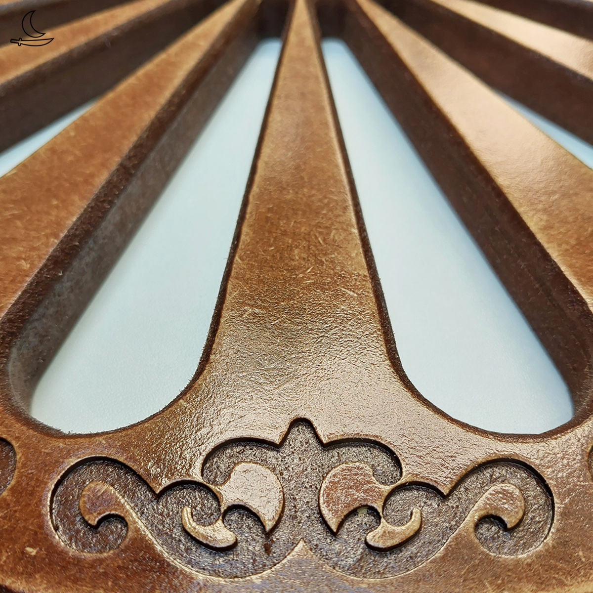 Roda Cigana - 40cm - MDF 15mm - Pátina - Imagem 2