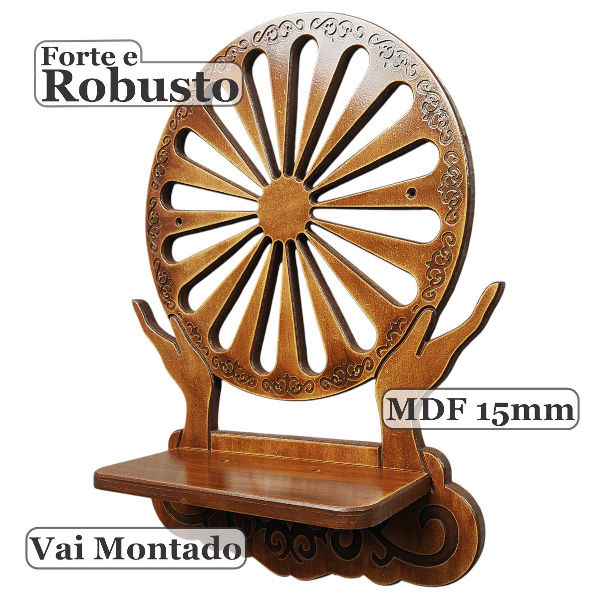 Altar Cigano Roda Cigana - MDF 15mm - Imagem 3