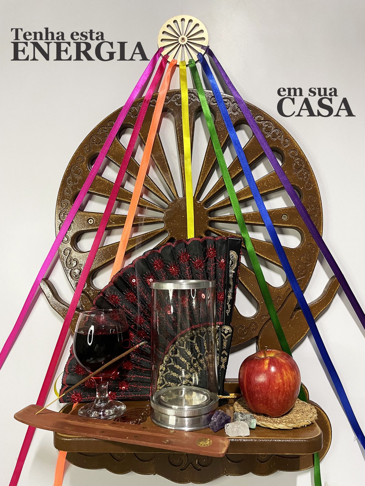 Altar Cigano Roda Cigana - MDF 15mm - Imagem 6