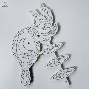 Iemanjá e Oxalufã - Decoração de Altar