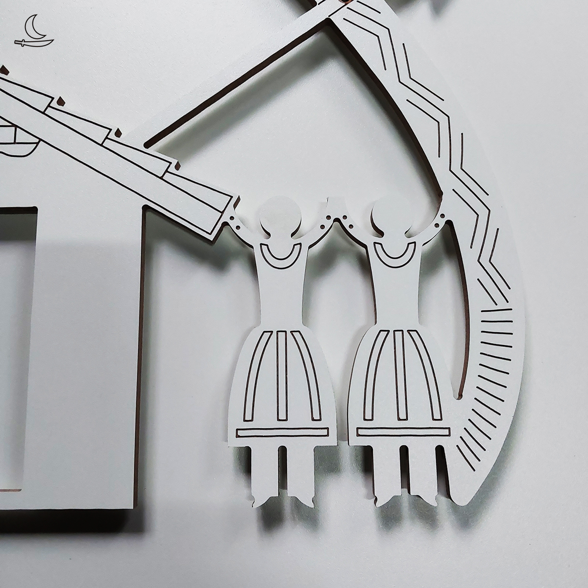 Preto Velho, Erê e Caboclo - Decoração de Altar - Imagem 3