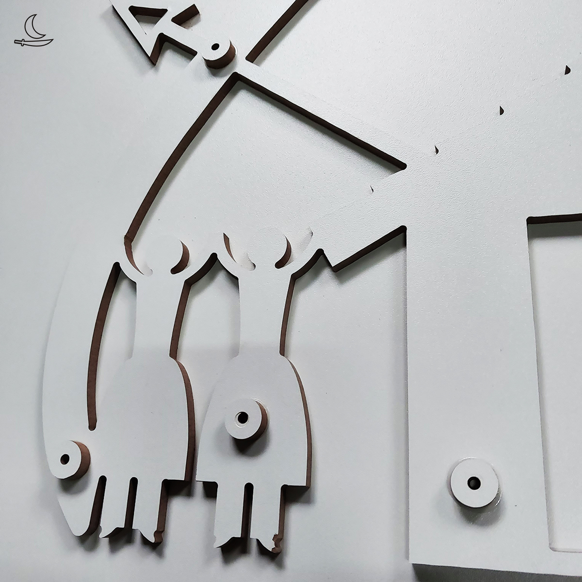 Preto Velho, Erê e Caboclo - Decoração de Altar - Imagem 5