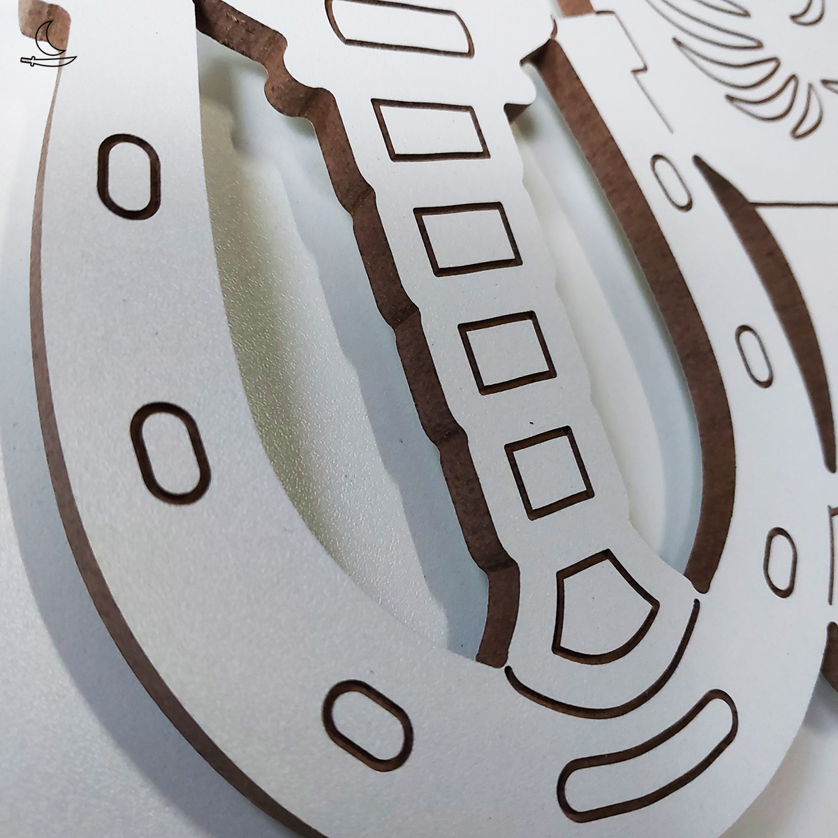 Ogum, Oxaguiã e Iemanjá - Decoração de Altar - Imagem 2