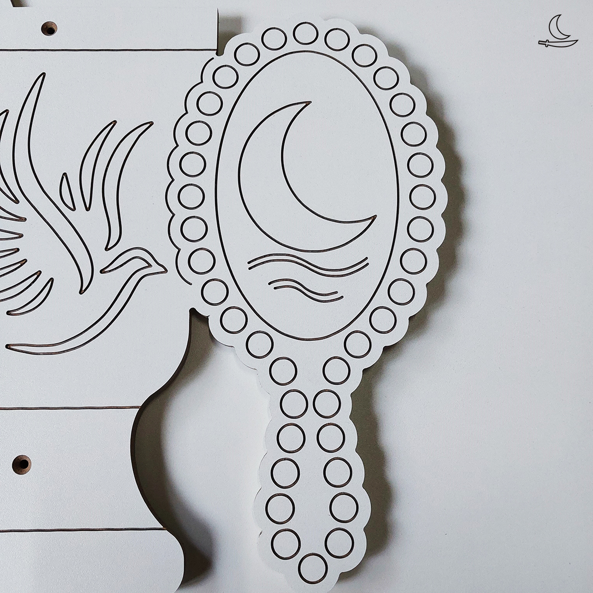 Ogum, Oxaguiã e Iemanjá - Decoração de Altar - Imagem 4