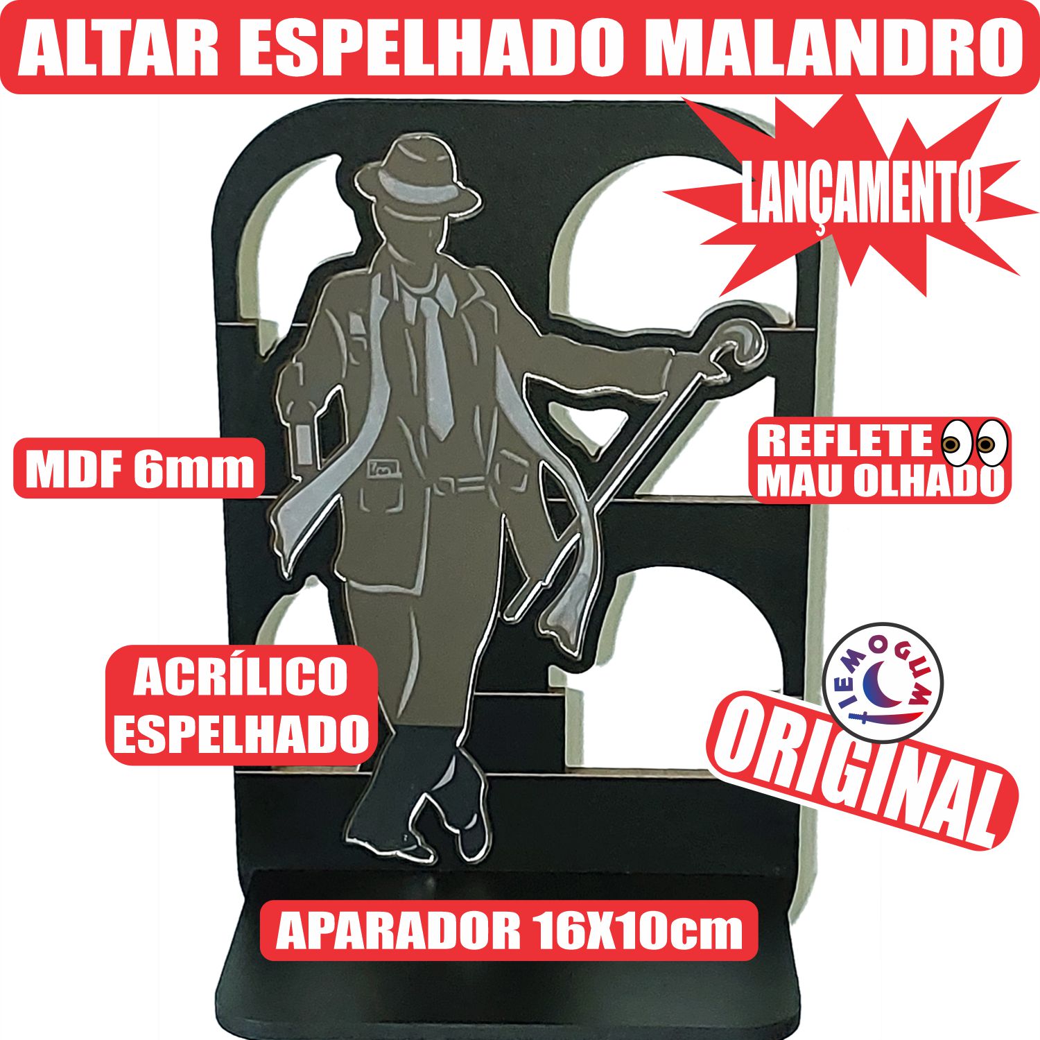 Altar Espelhado para Malandro Zé Pilintra